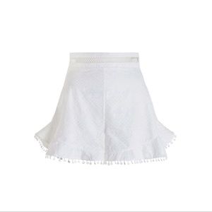 ZIMMERMANN Lace Scallop Shorts Size3